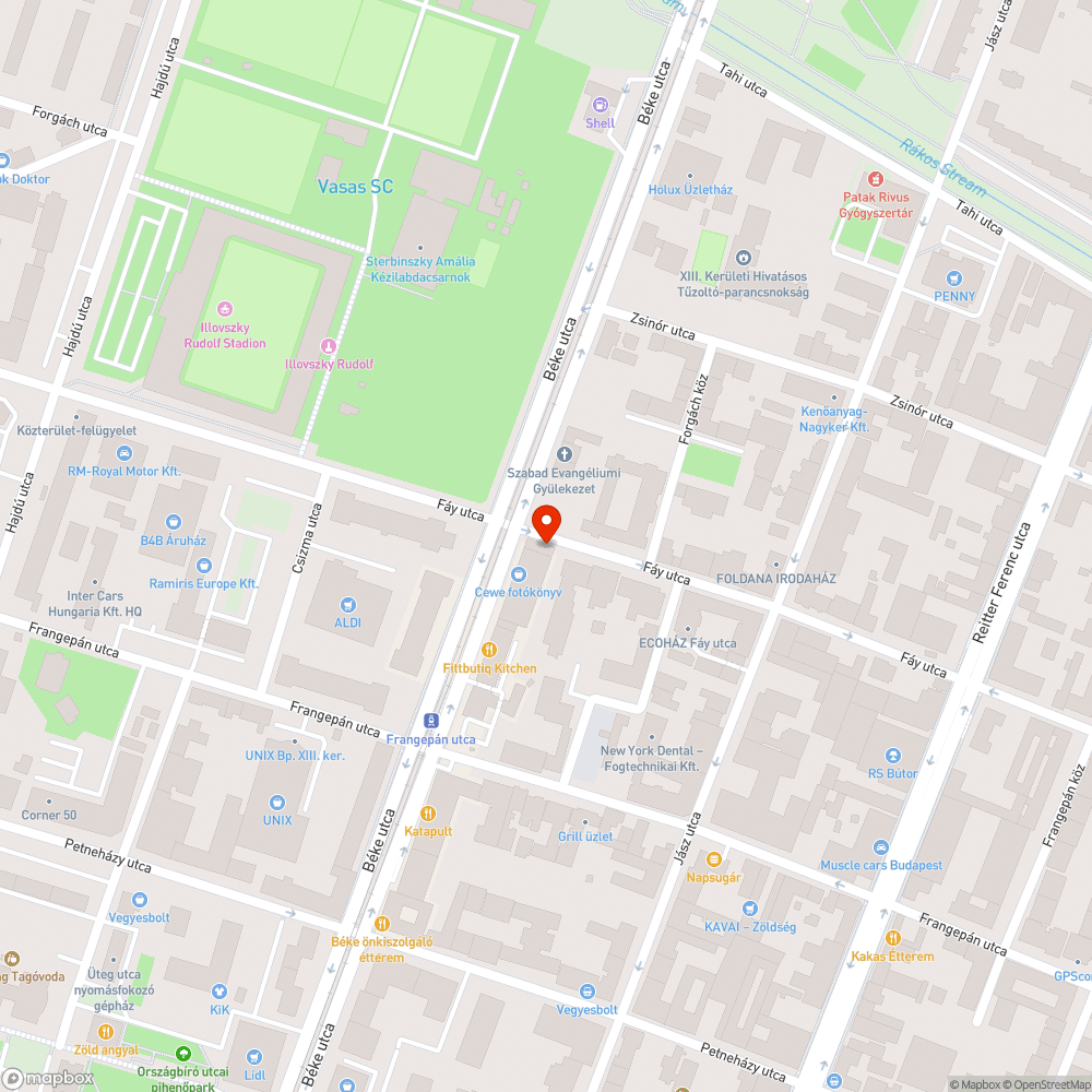 Állandó zöldterületen és járdán parkolás bejelentés helye