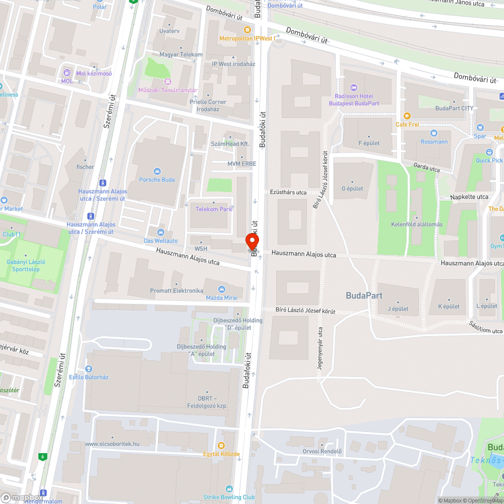 Járda? bejelentés helye