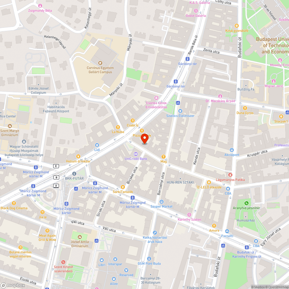 Invazív fa a Telekom dobozban bejelentés helye