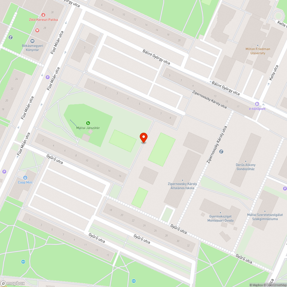 Kiégett 1 lámpa bejelentés helye