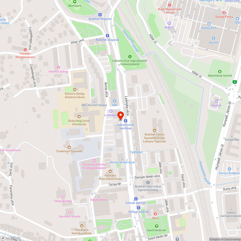 autógumi a fán bejelentés helye