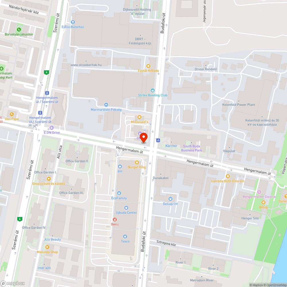 Utcára dobált szemét bejelentés helye