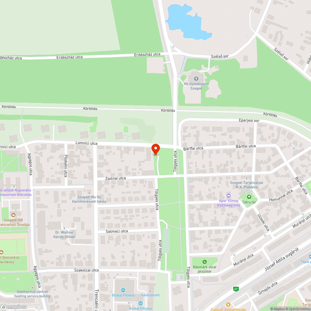 Hulladék közterületen bejelentés helye