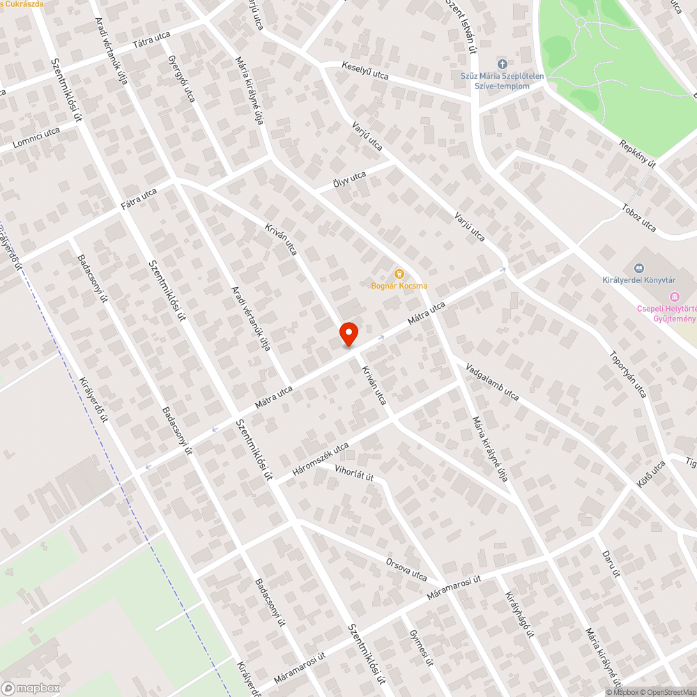 Berogyott viznyelő bejelentés helye