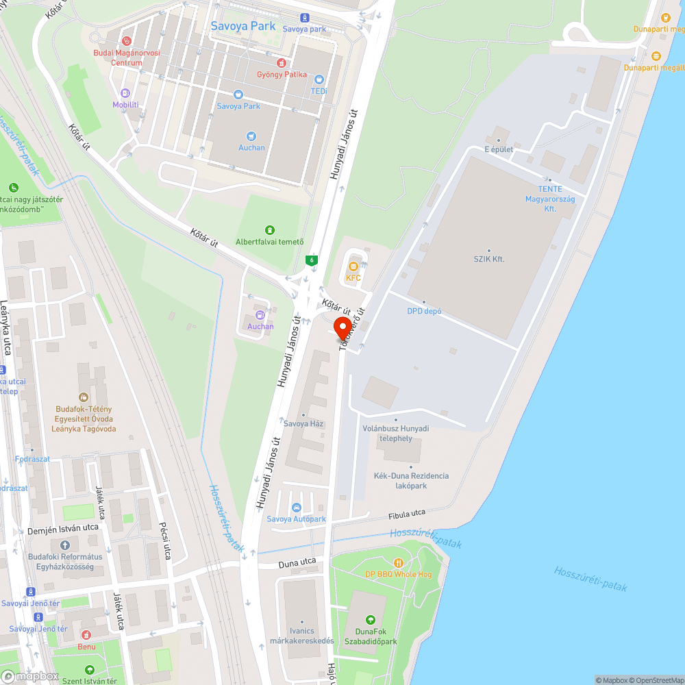 Reklám egy oszlopon Törökverő út bejelentés helye