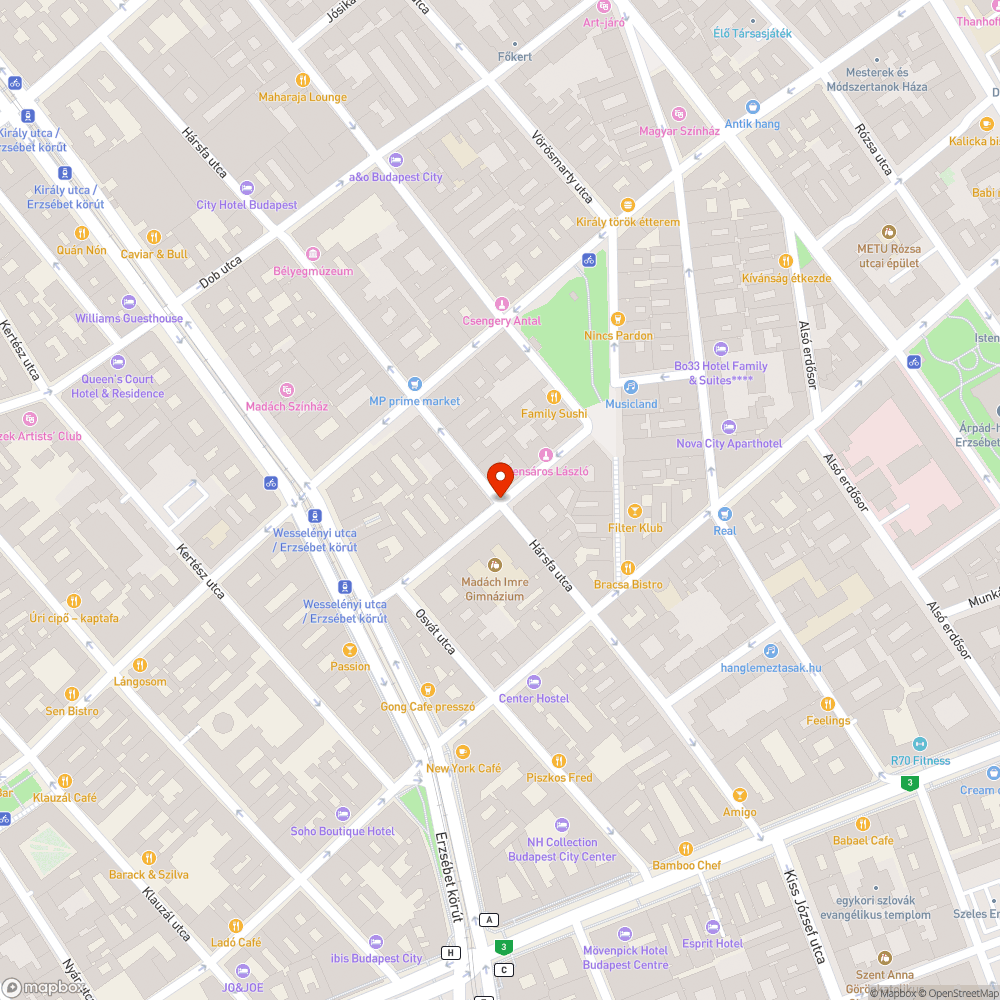 Állandó koccanás bejelentés helye