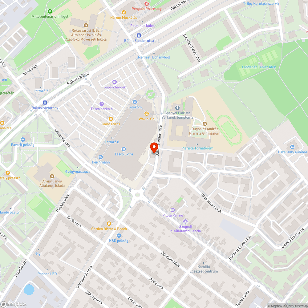 Dől a fal! bejelentés helye