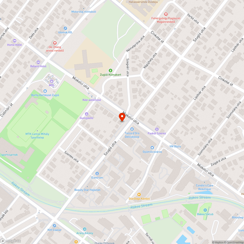 Tilosban parkolás bejelentés helye