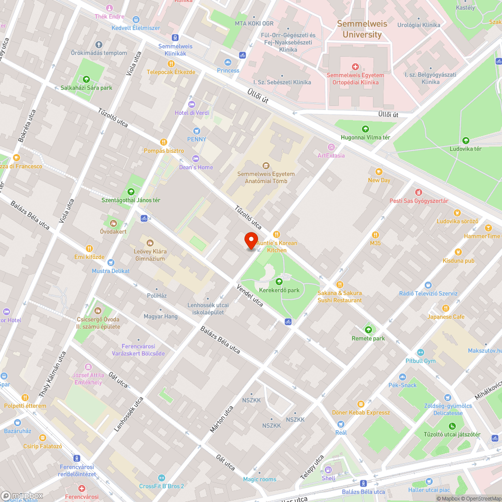 Otthagyott karók a járdán bejelentés helye