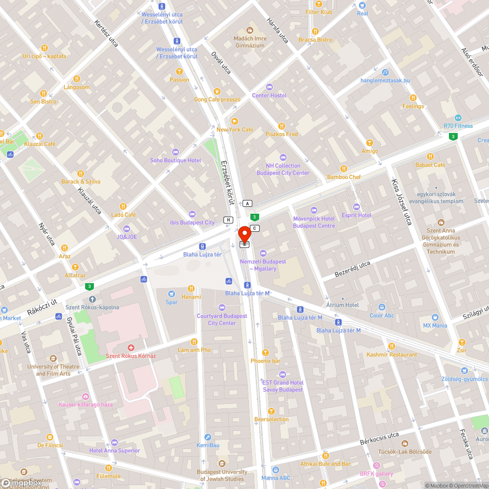 Törött utastájékoztató elem bejelentés helye