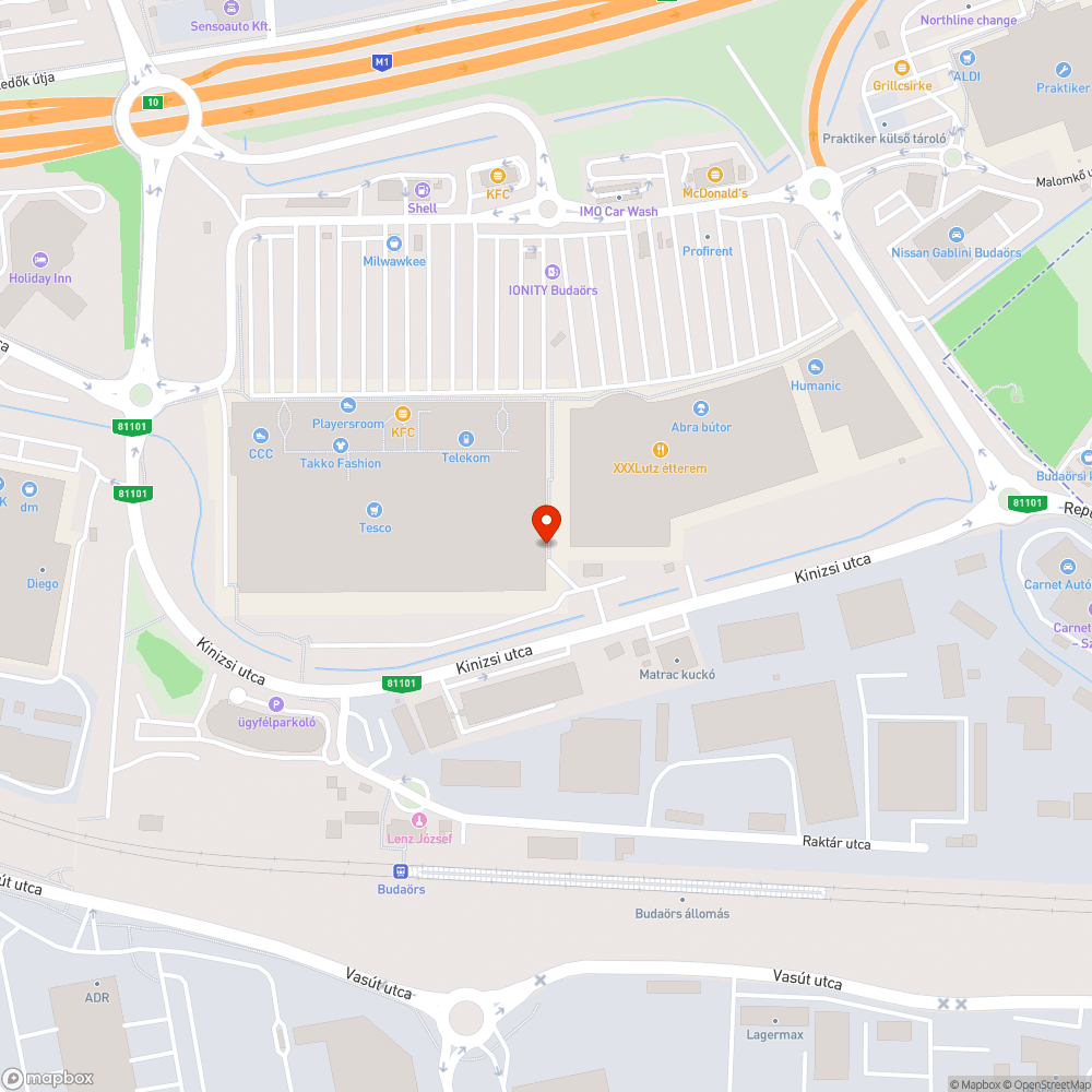 Elhagyatott roncs bejelentés helye