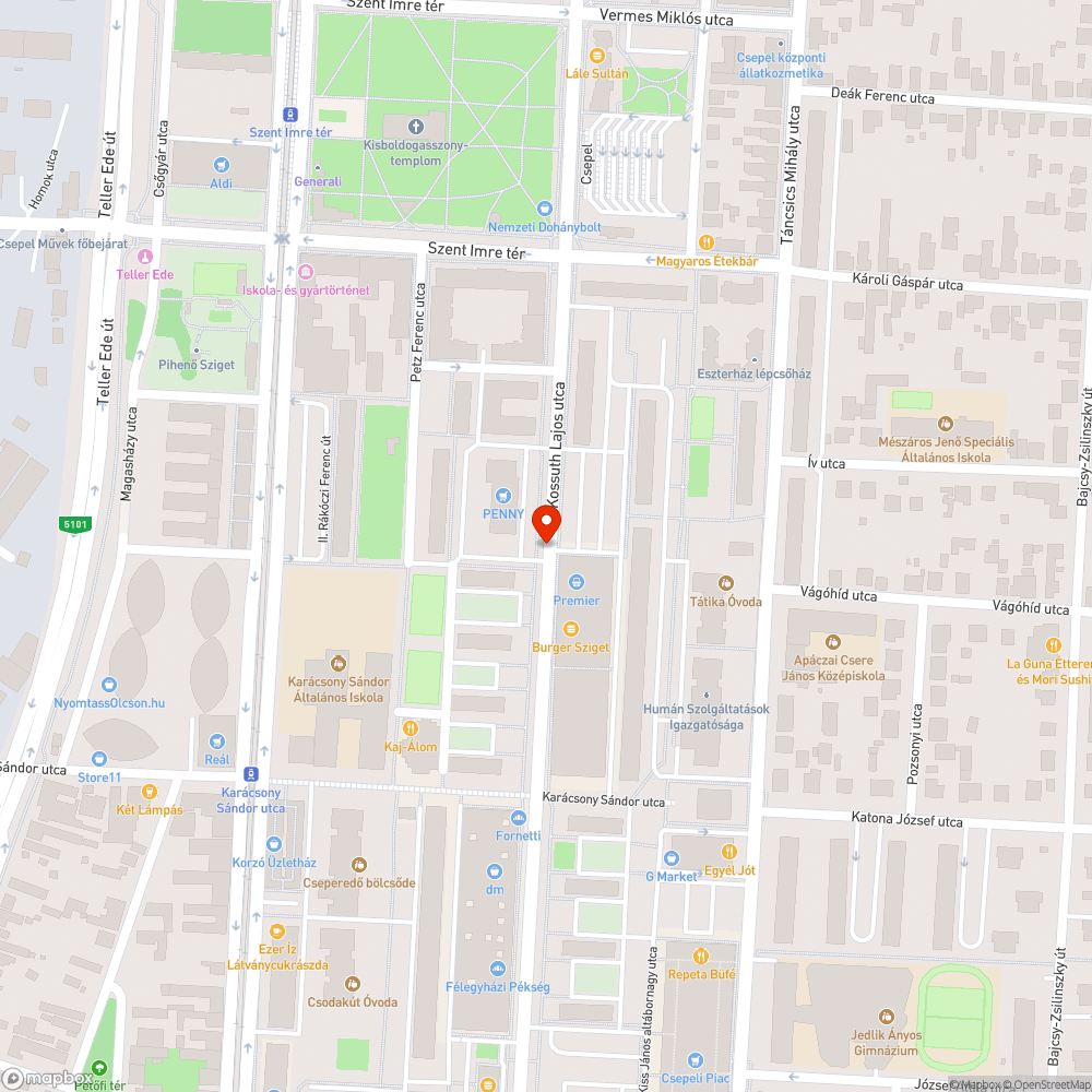 Elhagyott személy gépjármű bejelentés helye