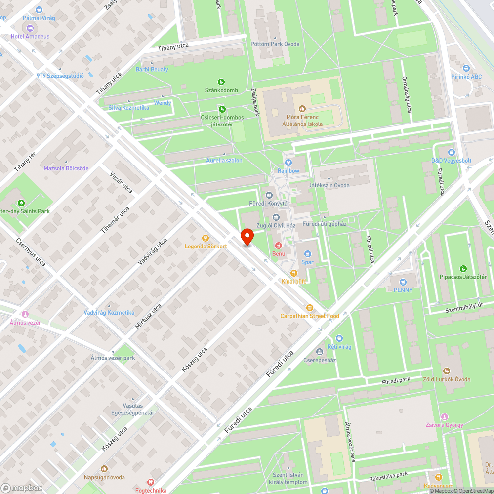 Elhagyott jármű. bejelentés helye