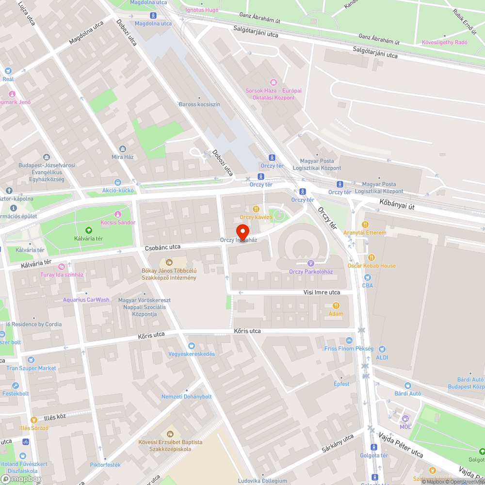 Gondozatlan gazos bejelentés helye