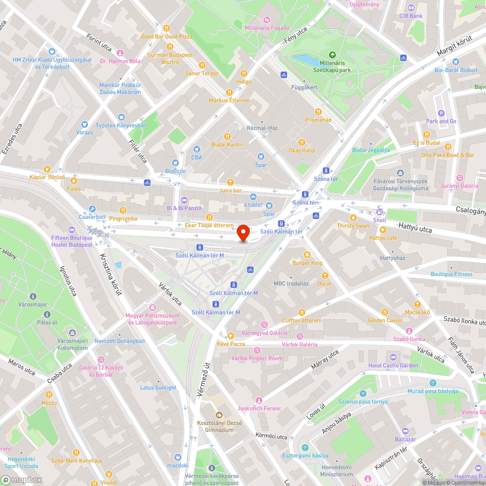 Kockakövek a síneknél bejelentés helye