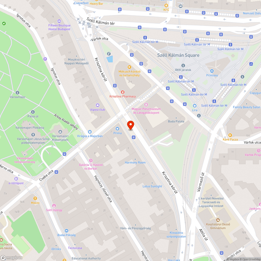 Beszakadó úttest bejelentés helye