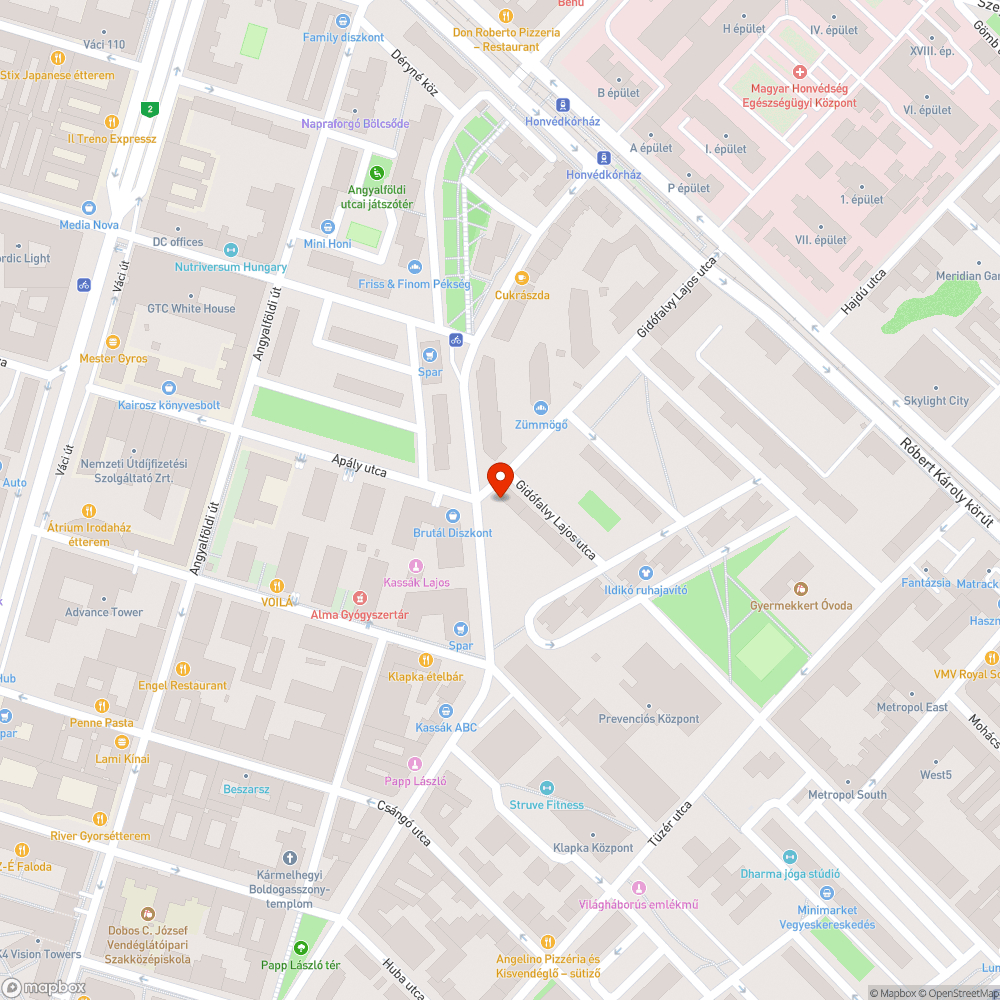 Kidőlt tábla bejelentés helye