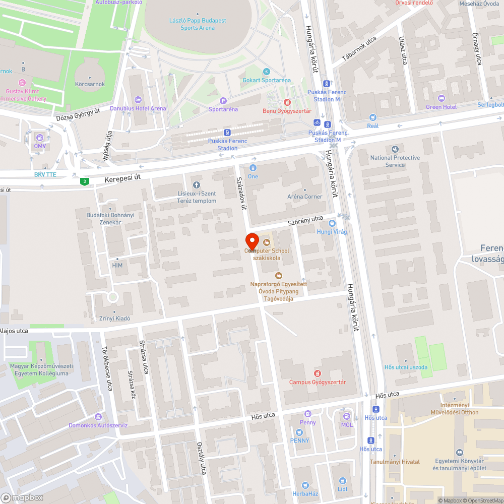 Nem működő közvilágítás &amp; okoszebra bejelentés helye