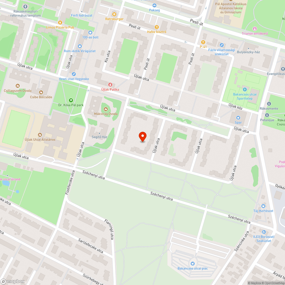 Hiányos pad bejelentés helye