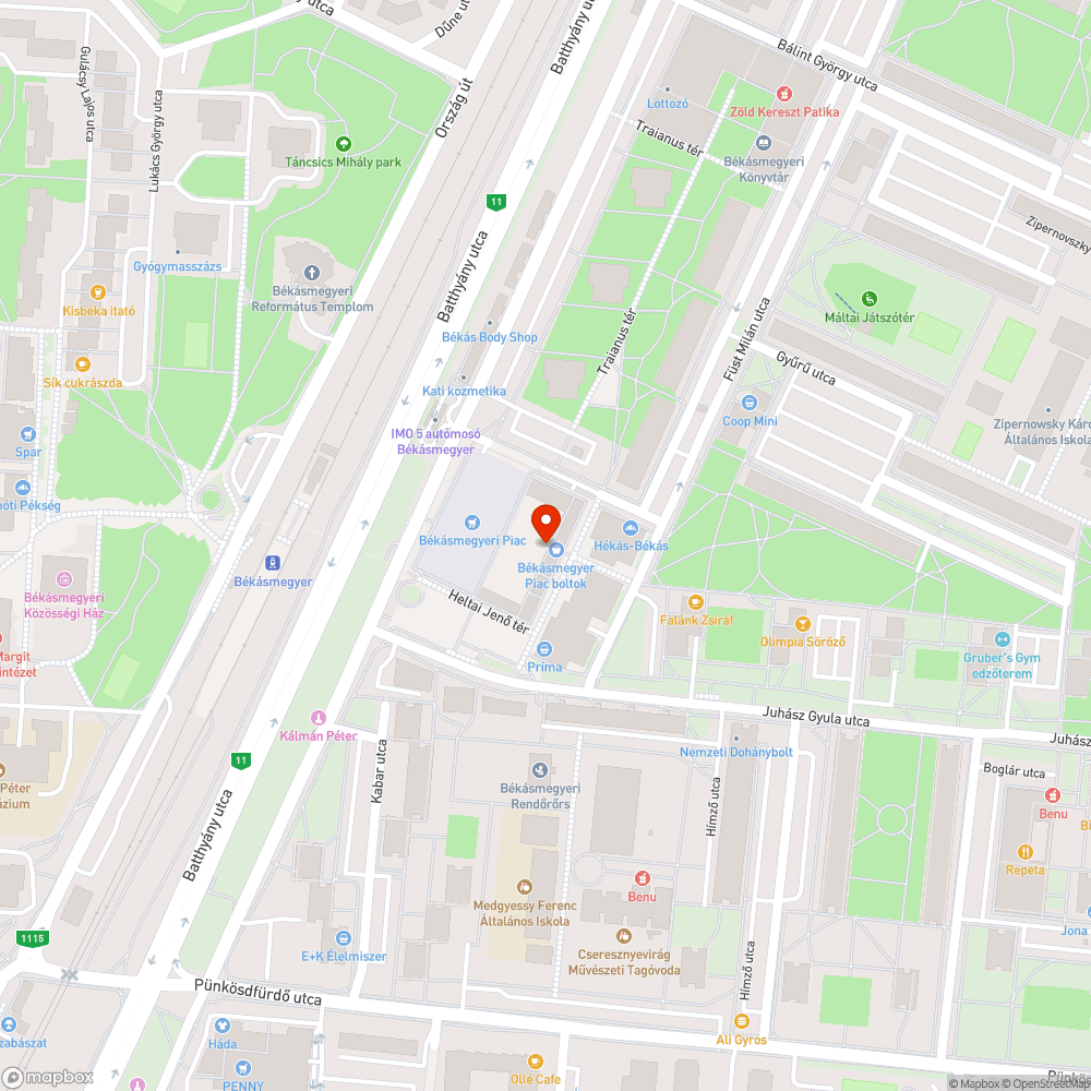 Lepukkant koszos piac bejelentés helye