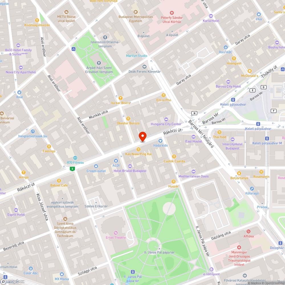 Forgalomirányítás közmű fedő bejelentés helye