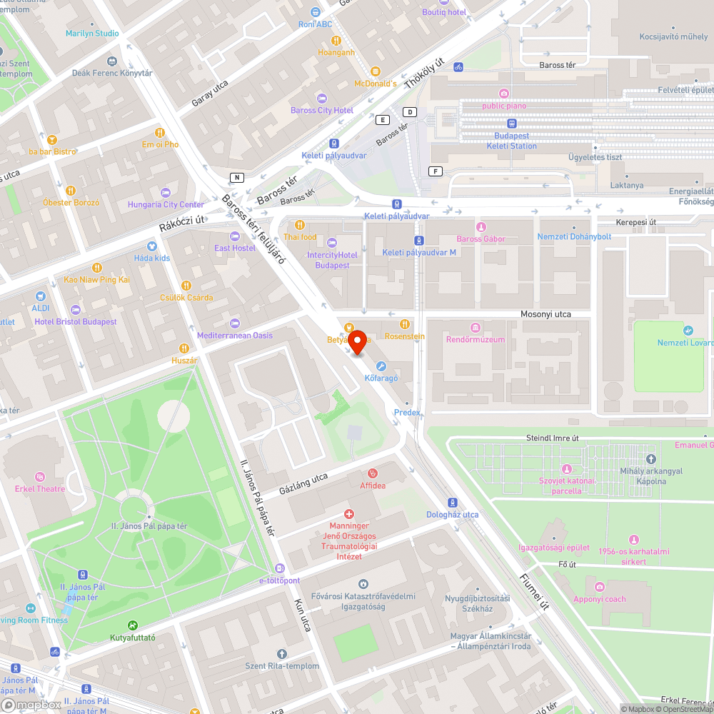 Szemetes a járda széle bejelentés helye