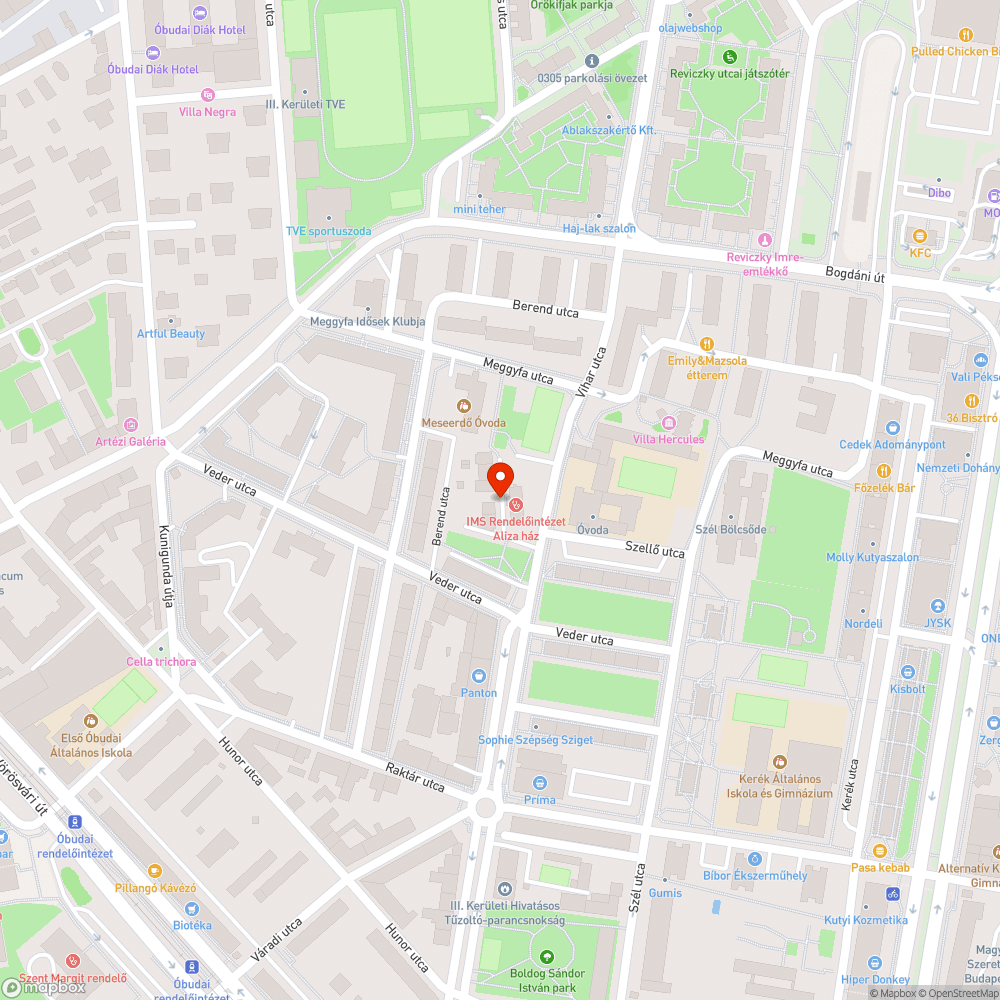 Töredezett útszakasz bejelentés helye