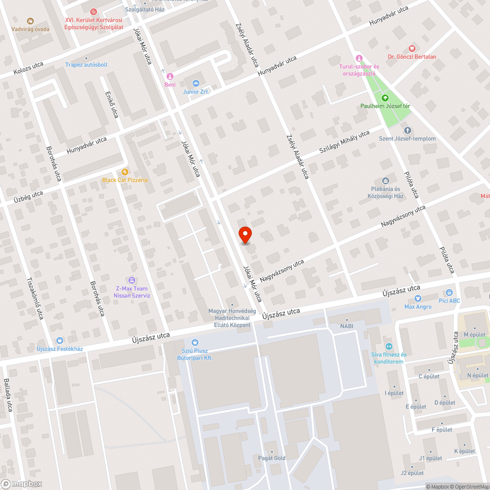 Plakátok bejelentés helye