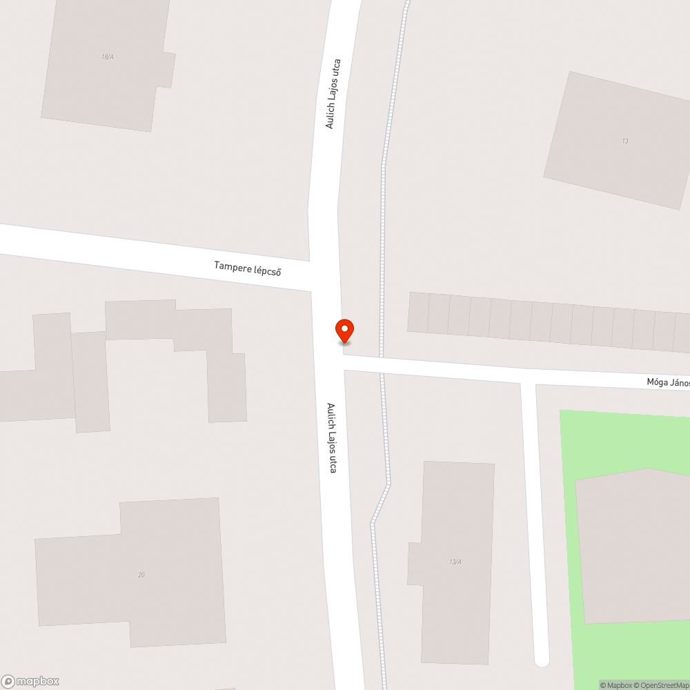 Megrongált kerítésoszlop bejelentés helye