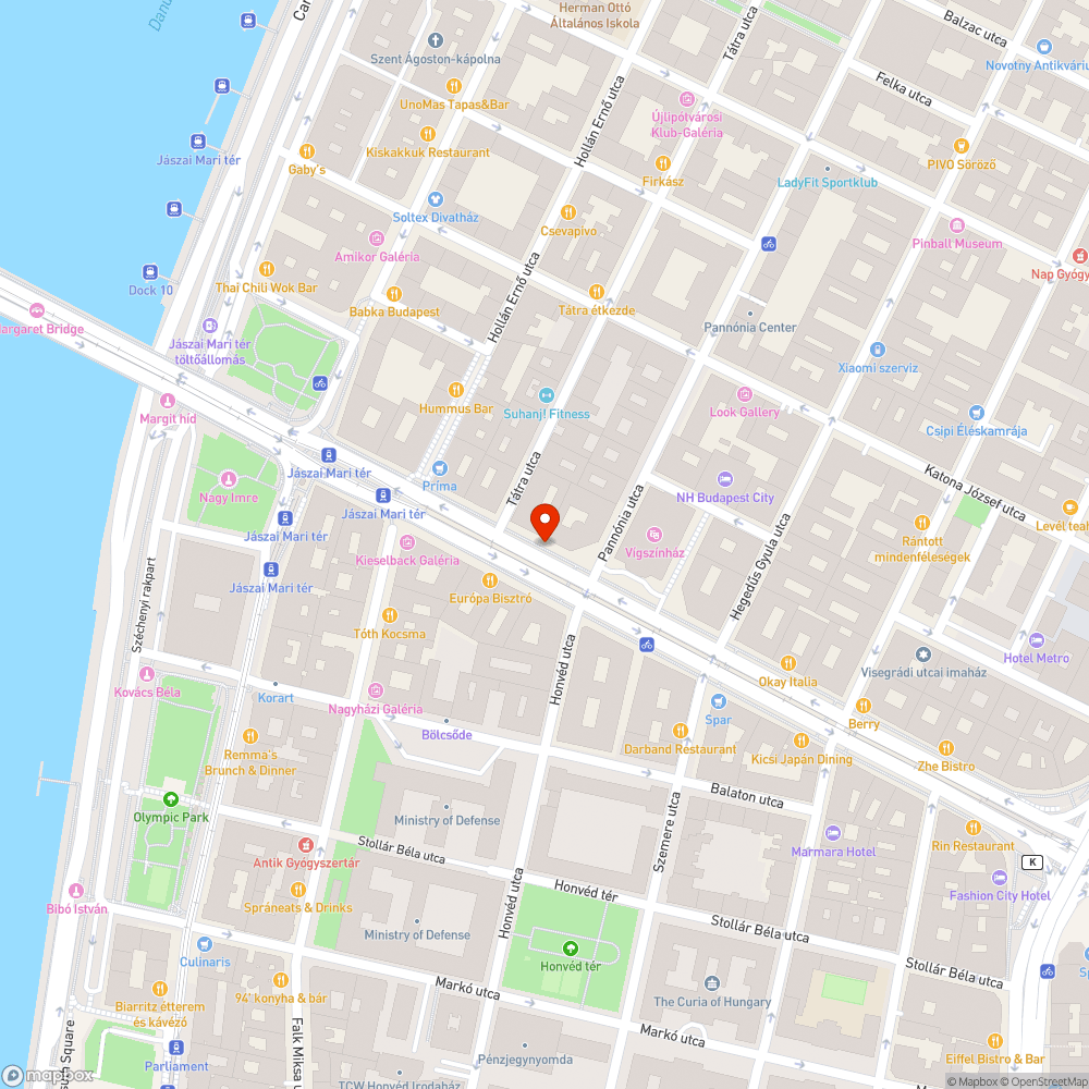 Aszfalt felgyűrődés közös busz- és kerékpársávon bejelentés helye