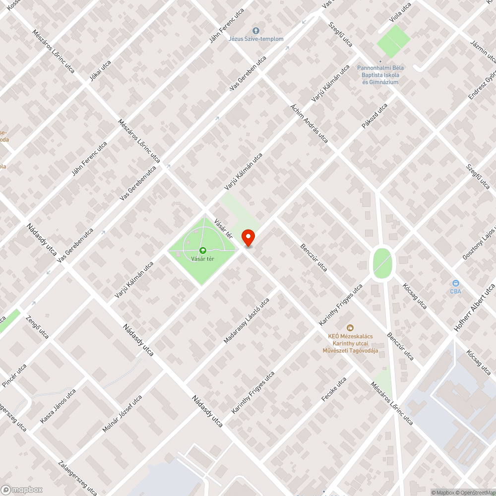 Elhagyott fehér kisautó bejelentés helye