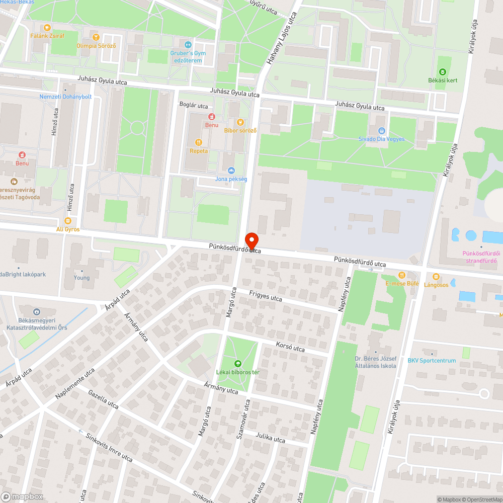 Fehér kijelzők és nem működő kijelzők bejelentés helye