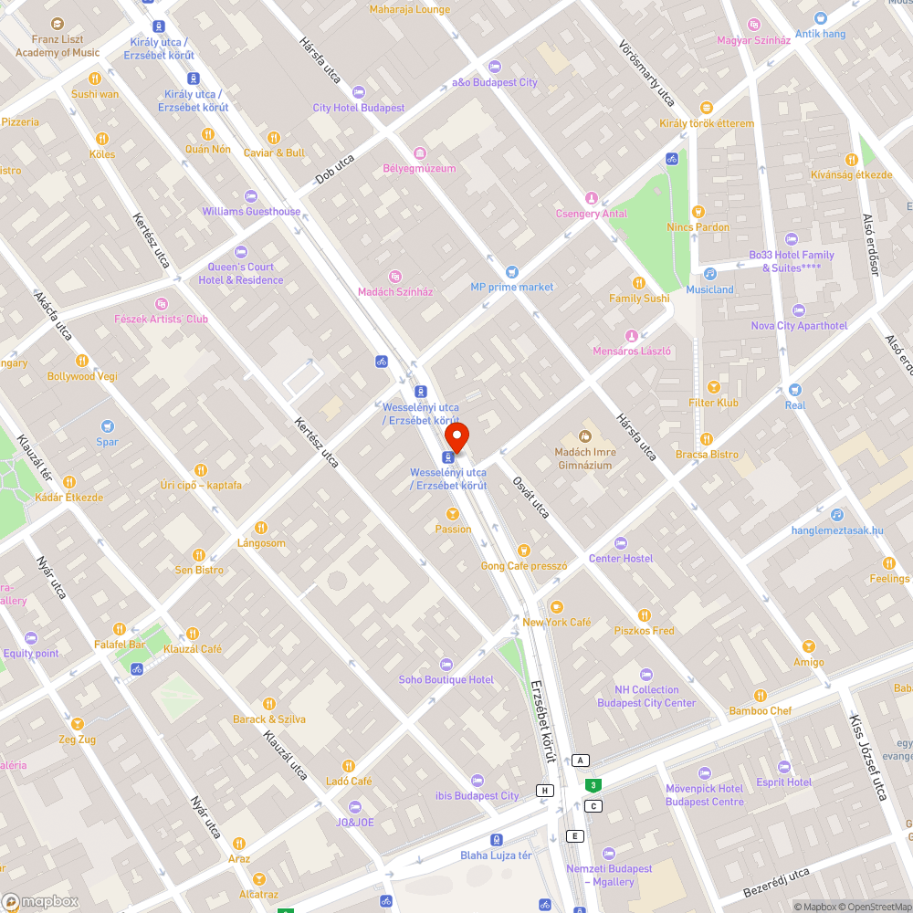 Kiégett lámpa bejelentés helye