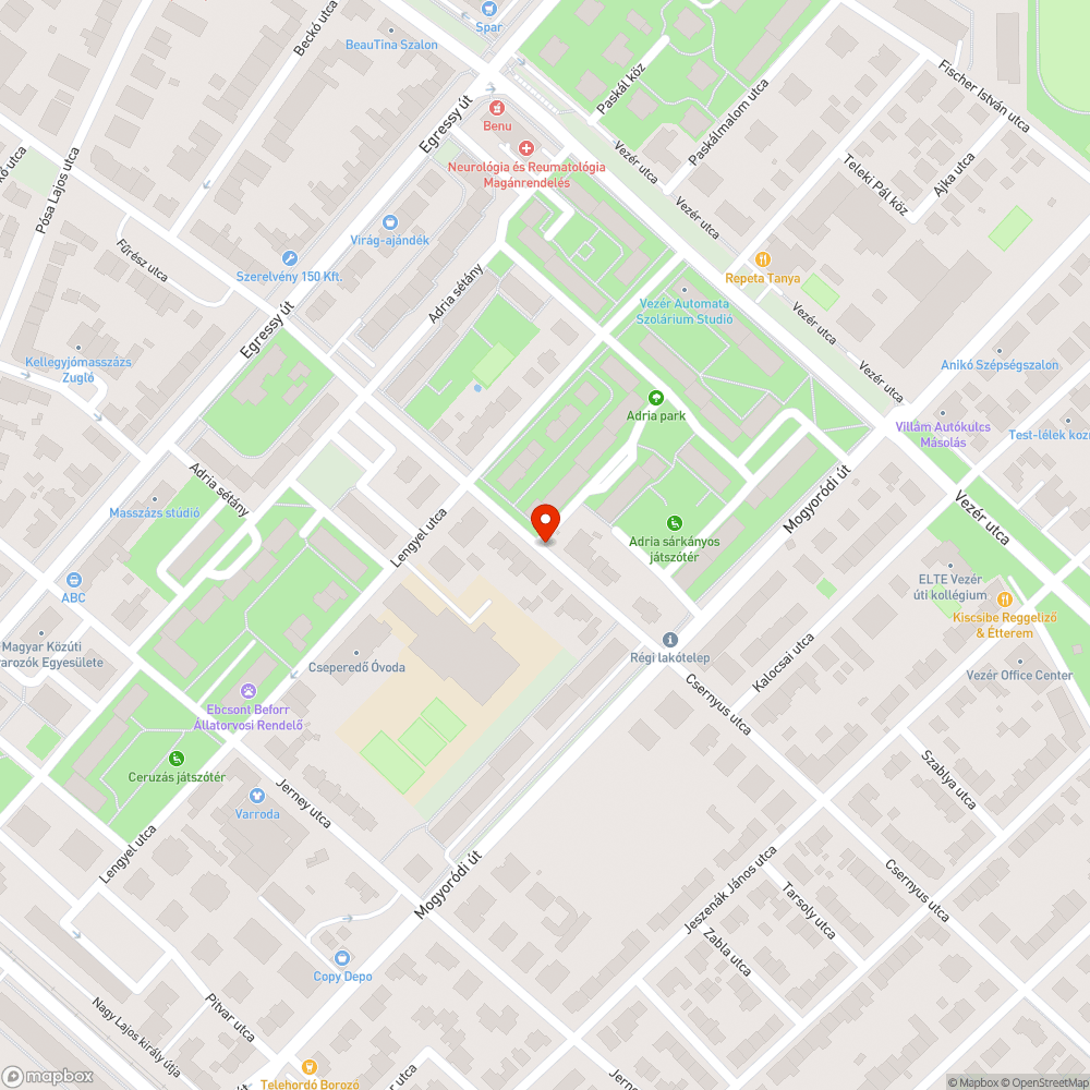 Veszélyes törött, elhalt faág bejelentés helye