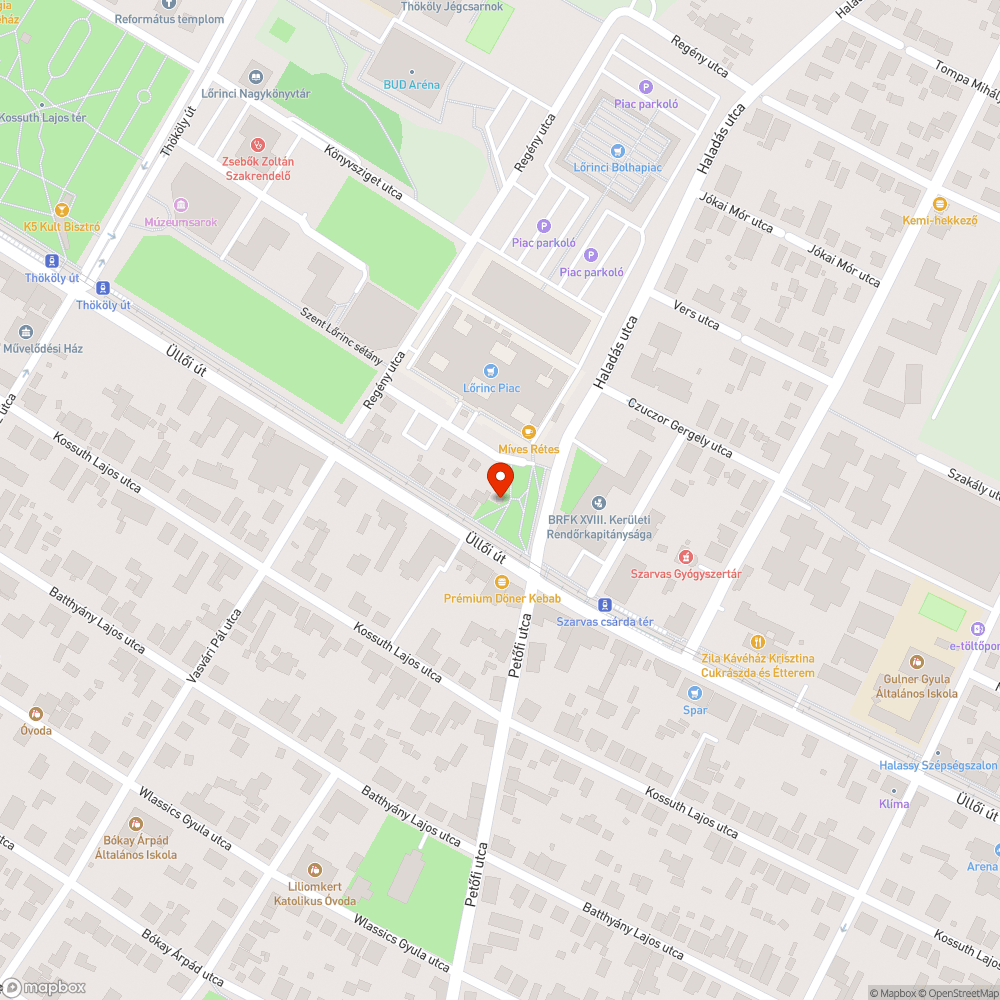 Mozgó fedlap bejelentés helye