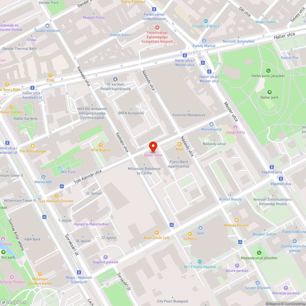 Botlásveszélyes járdaszakasz bejelentés helye