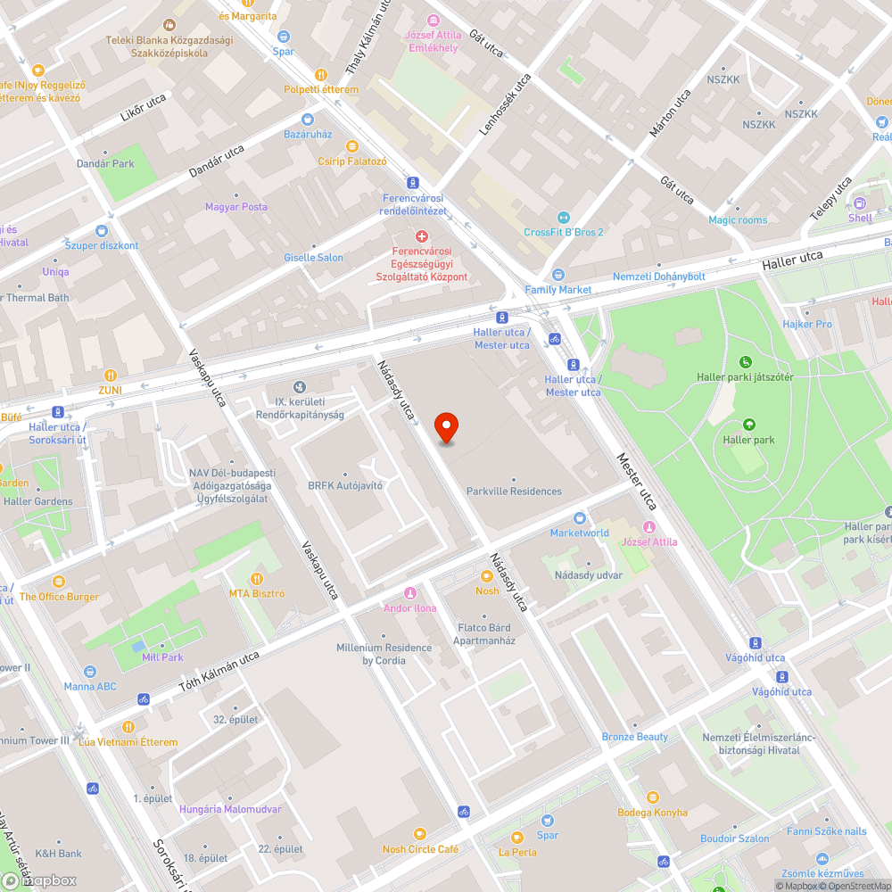 Megsüllyedt , hiányos aknafedél bejelentés helye