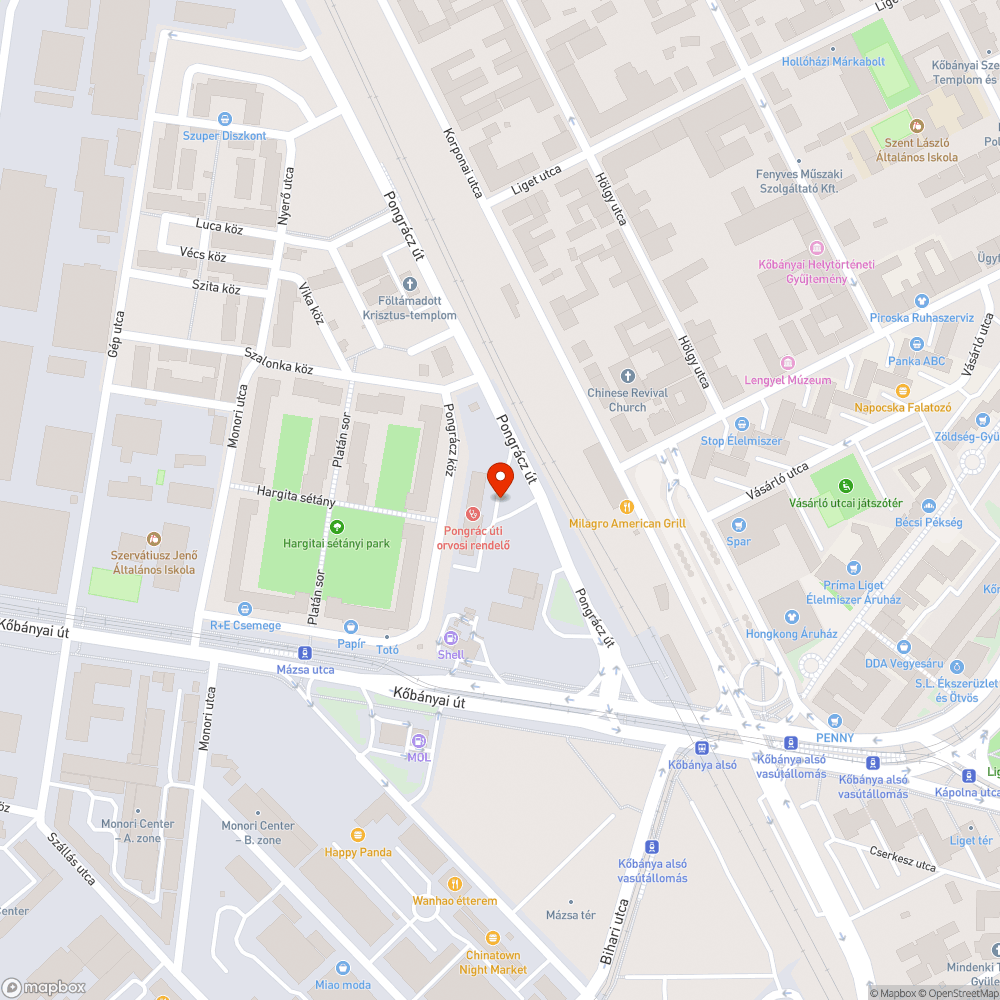 Kidőlt forgalomirányító tábla bejelentés helye