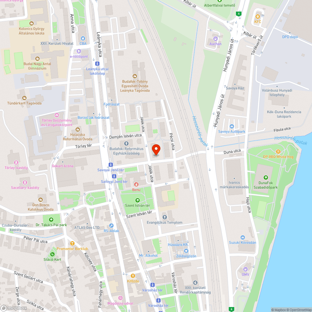 Elhagyott hűtő bejelentés helye