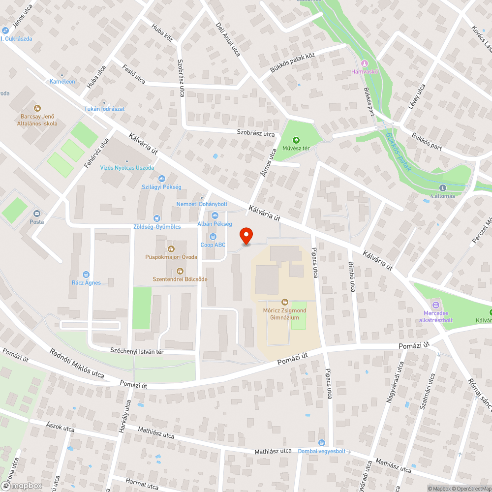 Lekopott tájékoztató bejelentés helye