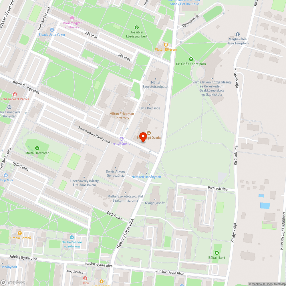 Kiégett a lámpa bejelentés helye