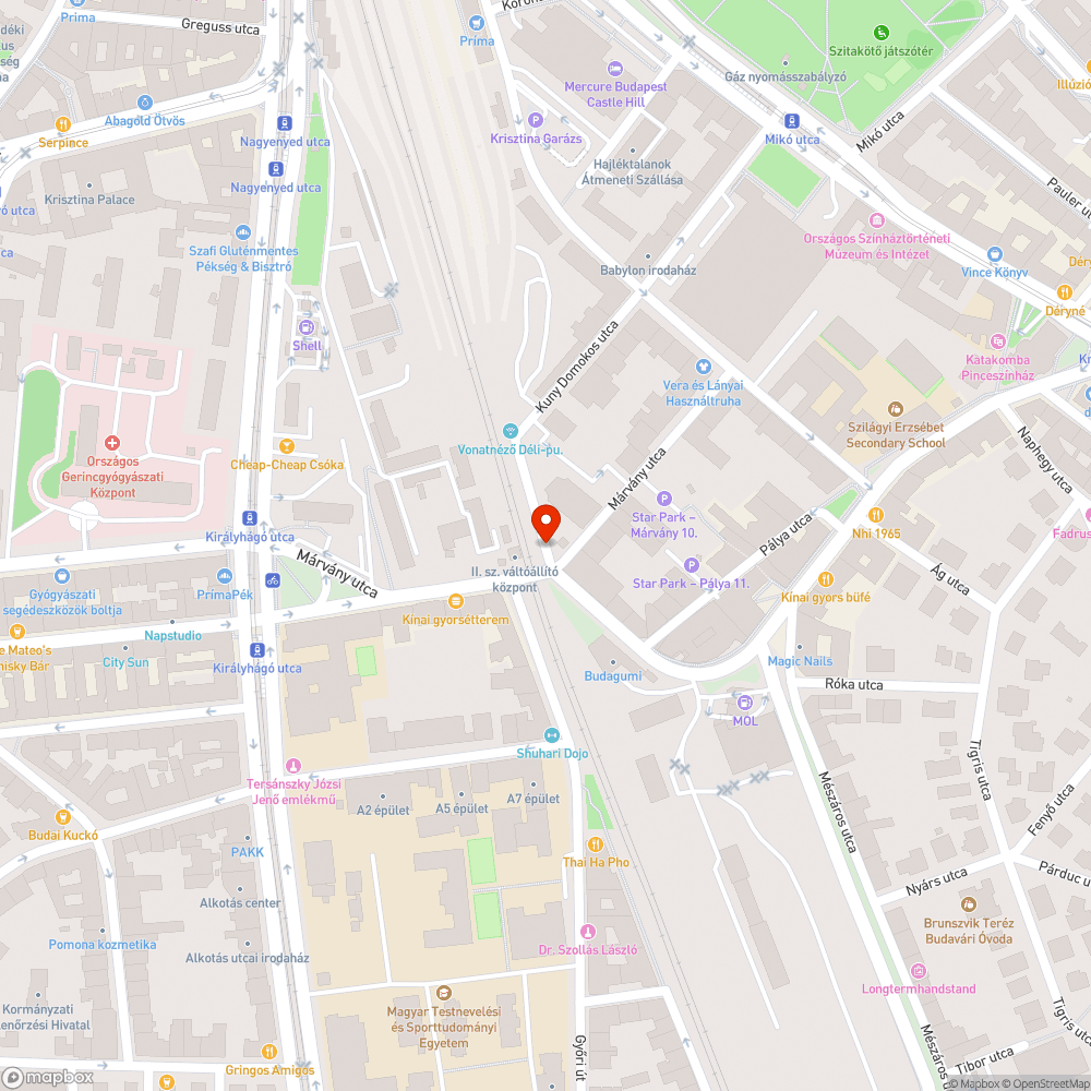 Zebra hiánya bejelentés helye