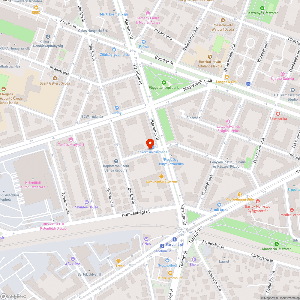 Leszakadt kábel bejelentés helye