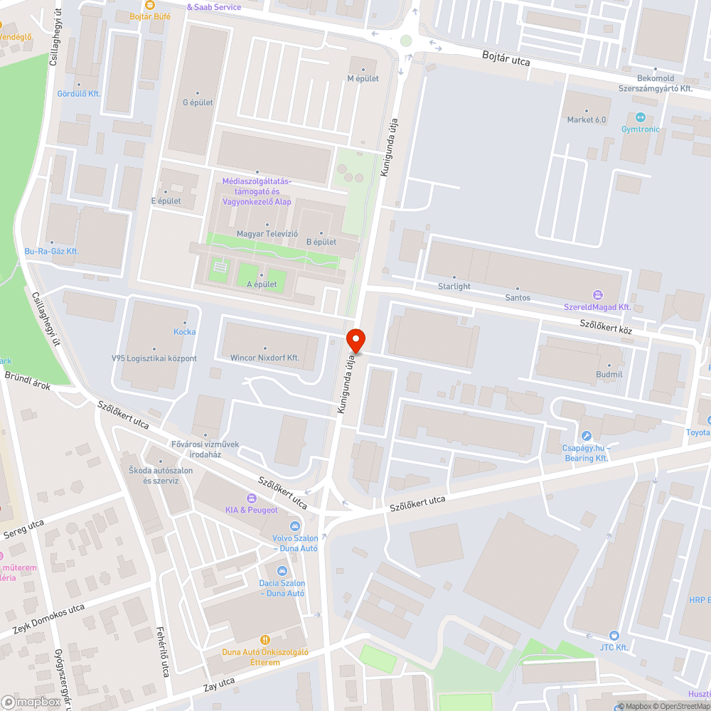 Zöld Toyota bejelentés helye