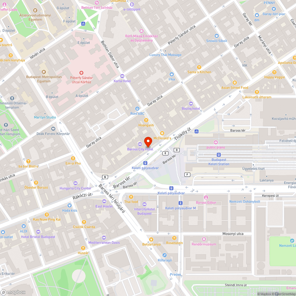 Keleti pályaudvar buszmegállók közállapota bejelentés helye