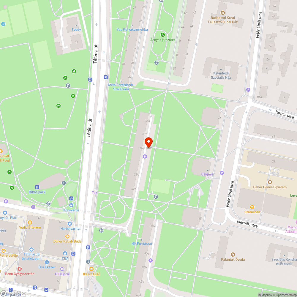 Takarítás, felfestés bejelentés helye