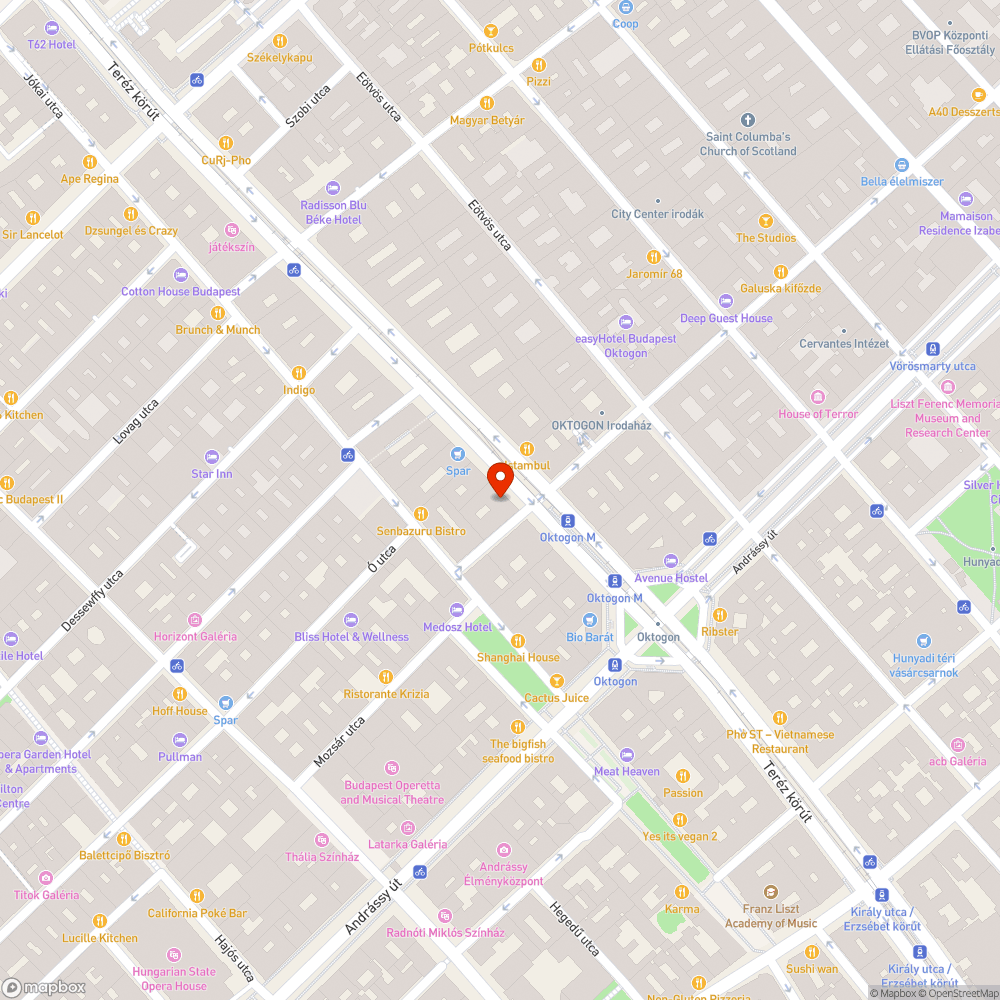 Bebillent bejelentés helye