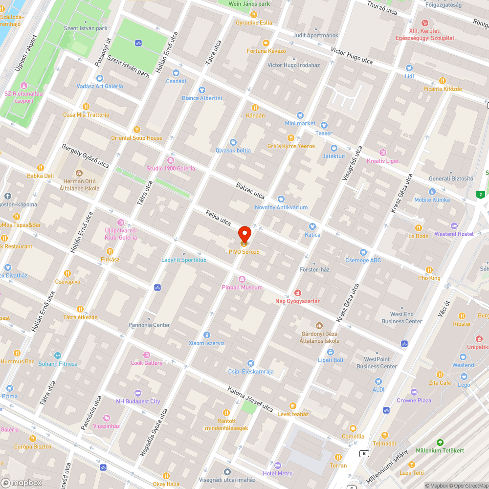 Beszakadt közműfedél bejelentés helye