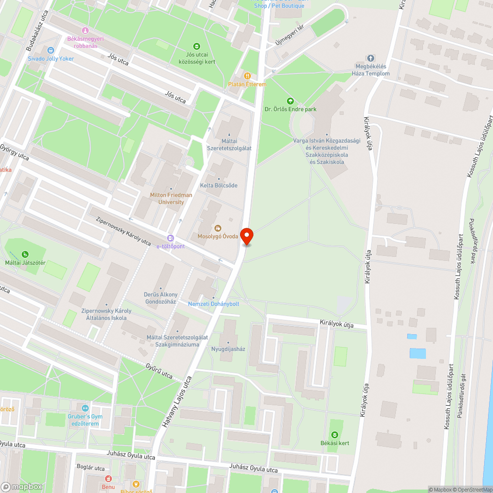 Falevelek bejelentés helye