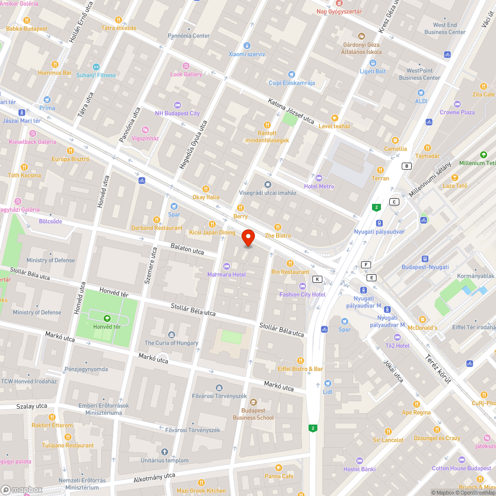 Nyitott szekrény bejelentés helye